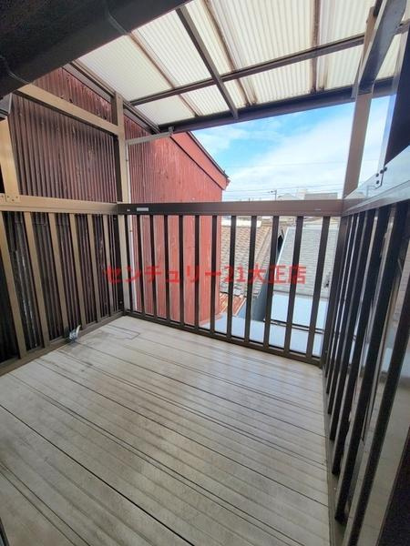 南恩加島3丁目貸家のバルコニー