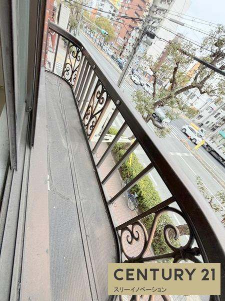 サントピア泉尾のバルコニー|★前面道路で採光良好★