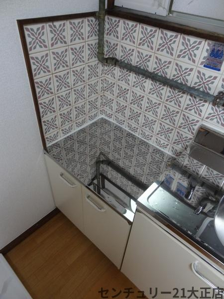 大正ハイツ　のキッチン