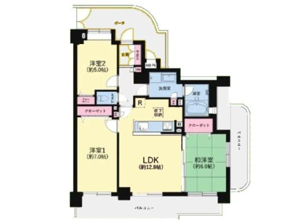 ライオンズヒルズ柿生の間取り