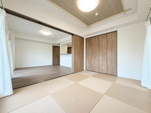 ライオンズヒルズ柿生のバルコニー|バルコニーです！日当たりが良く冬でも洗濯物がよく乾きそうです！