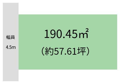 和歌山市西高松2丁目　土地の土地図