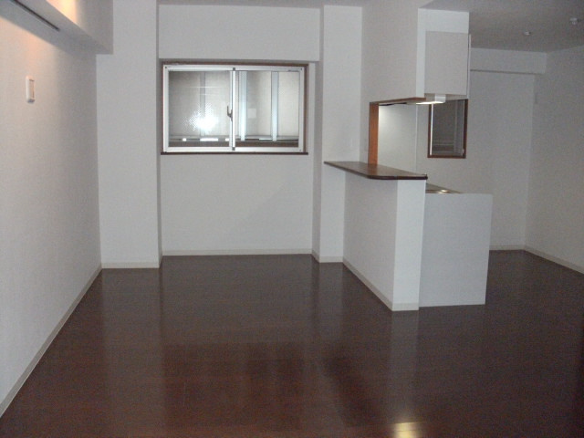 ルミエール苗代の居間・リビング|カウンターキッチンでお食事を☆