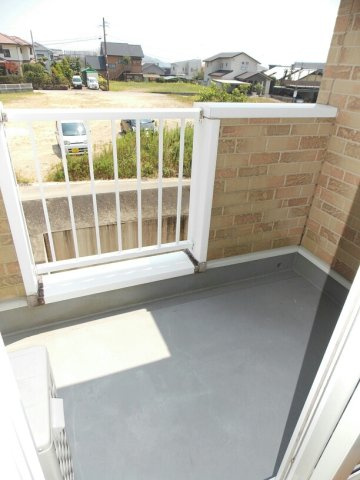 サニ－・ヒルズＣのバルコニー