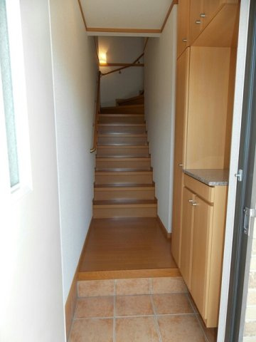 サニ－・ヒルズＣの玄関