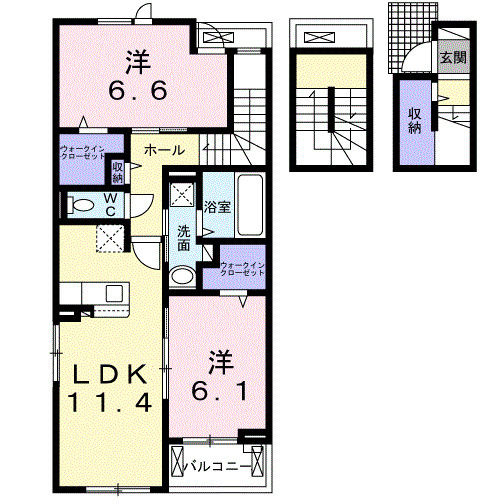 【間取り】 | ステラ２－ＭＹ