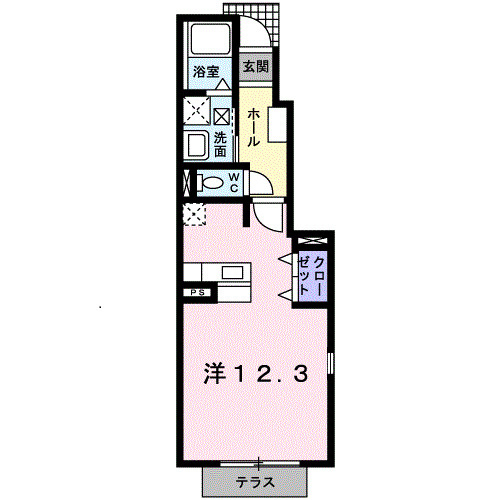 【間取り】 | フローラル奥田Ａ
