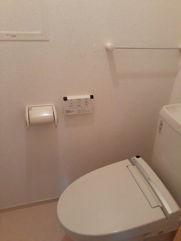 パティオ緑のトイレ