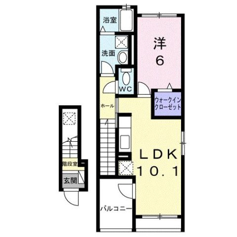 ラ・ファータの間取り