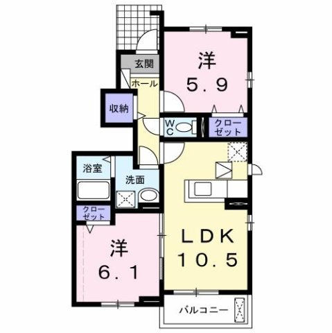 Ｓｕｎ・Ｍａｒｌｅｎの間取り