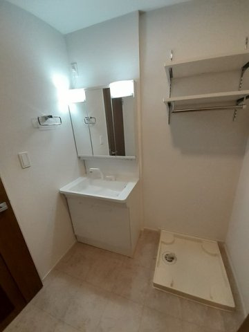 プラシードカーサの洗面所