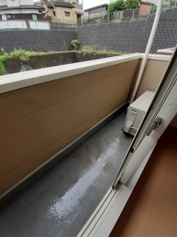 カサブランカ弐番館のバルコニー
