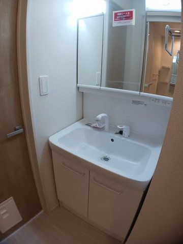 ファミール問田の洗面所