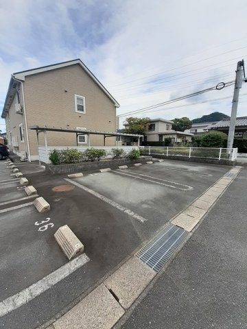 パークサイドハイムＡの駐車場