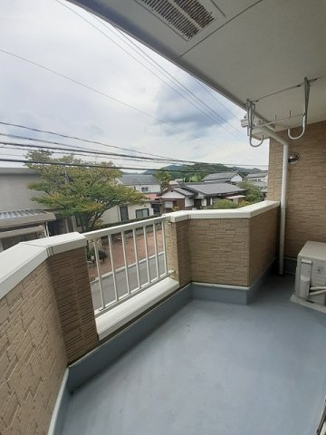 パークサイドハイムＡのバルコニー