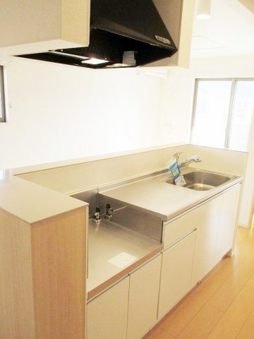 ル・シェル・ブルーのキッチン