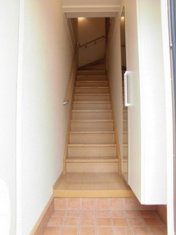 ラフレシールの玄関