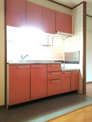 クレスト－ルｆⅡのキッチン