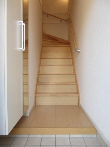 エアリーヒルズＣの玄関