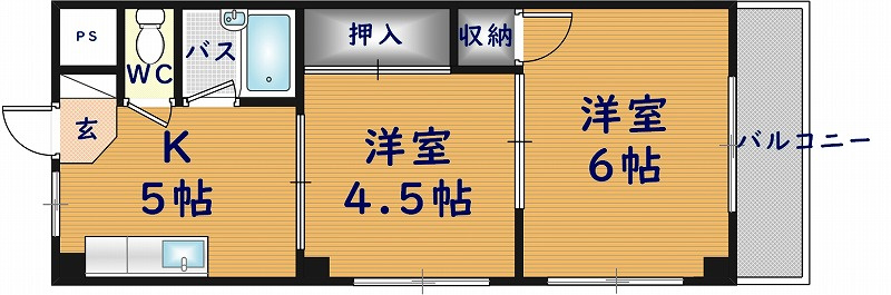 サンコート小澤の間取り