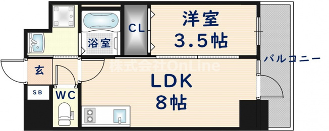 【間取り】 | リアライズ布施駅前