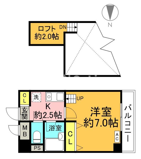 【間取り】 | ラフィーネM