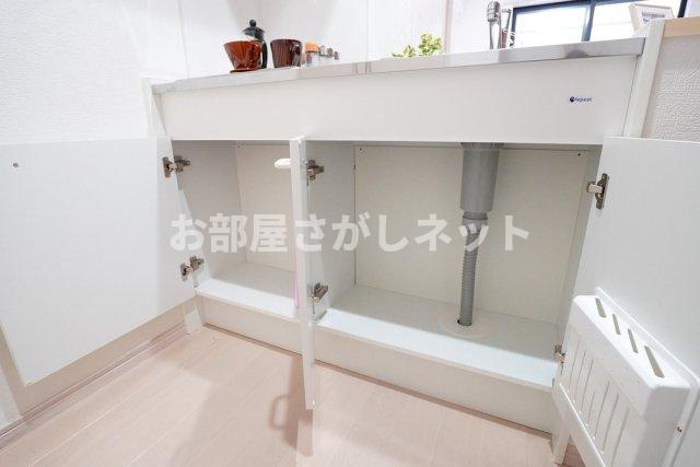 グラン徳丸【おとり物件なし】#学生・社会人にオススメ！初期費用分割払いOK！のキッチン|※家具・小物はイメージです