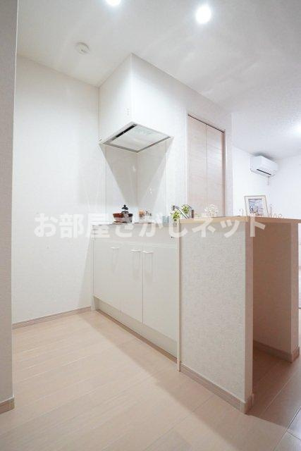 グラン徳丸【おとり物件なし】#学生・社会人にオススメ！初期費用分割払いOK！のキッチン|※家具・小物はイメージです