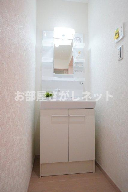 グラン徳丸【おとり物件なし】#学生・社会人にオススメ！初期費用分割払いOK！の独立洗面台|※家具・小物はイメージです