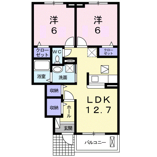 ＮＭＯＮ・ⅡＪの間取り
