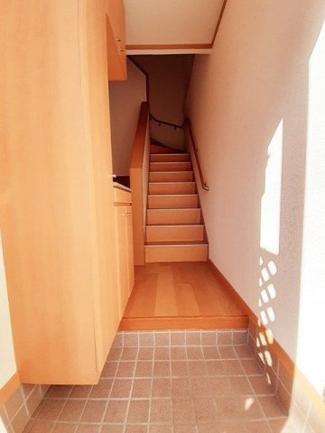 サンリットの玄関