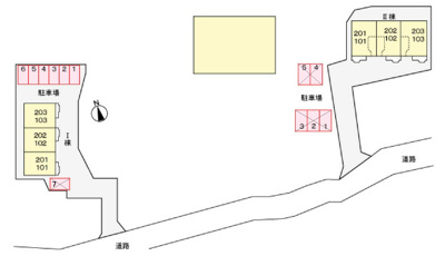 【駐車場】 | エーデル１ | 駐車場