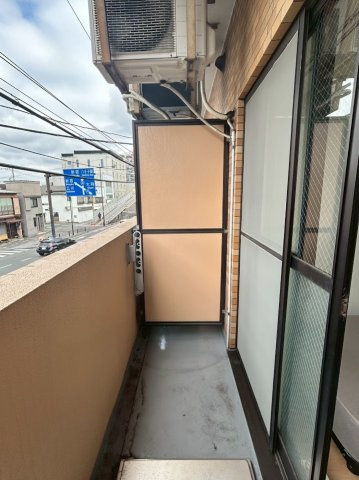 ライオンズマンション西八王子第２のバルコニー