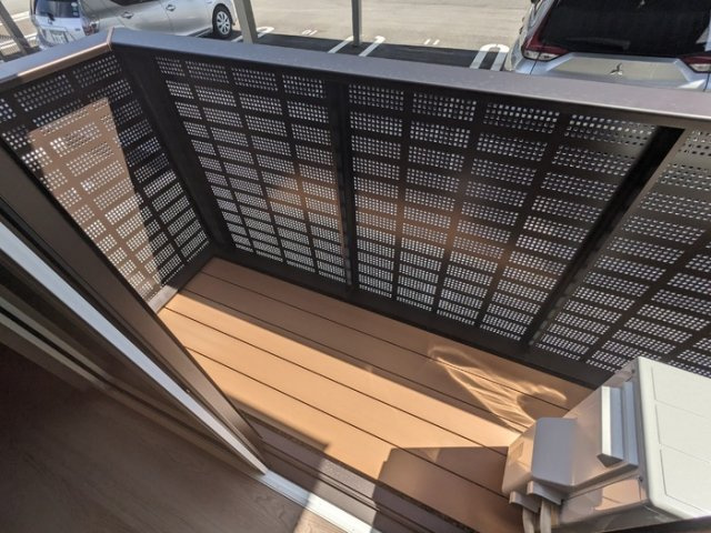 Ｄ－ＲＯＯＭ　Ｎａｋａｏｔａのバルコニー