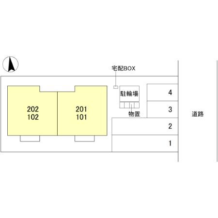 Ｄ－ＲＯＯＭ　Ｎａｋａｏｔａの区画図