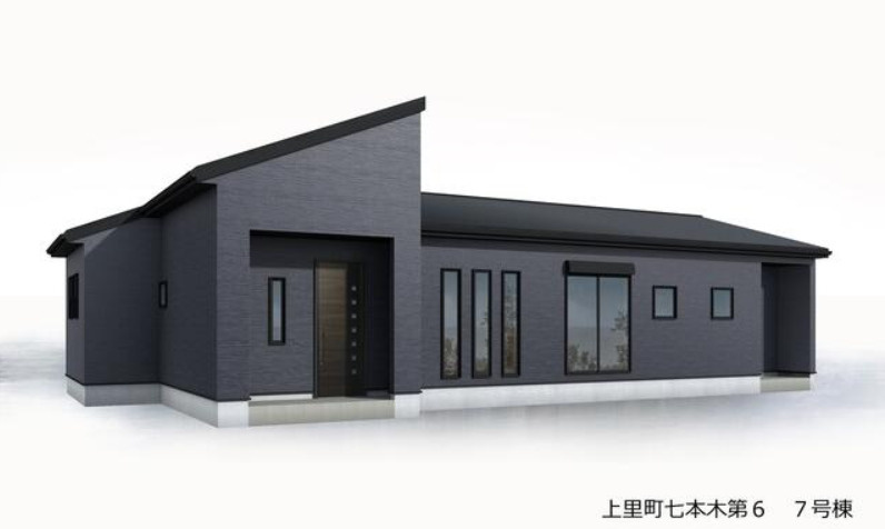 上里町七本木第６（全８棟）7号棟の外観パース|外観パースです