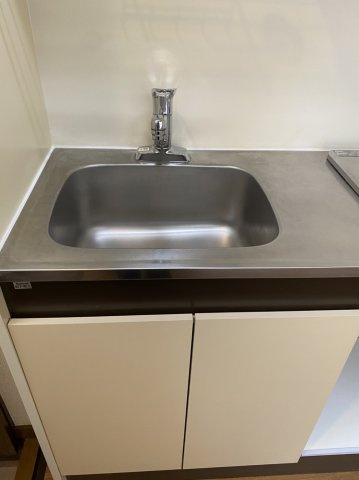 柴崎ハイツのキッチン|シンク写真です。