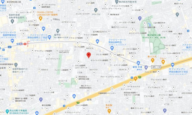 柴崎ハイツの地図|物件の所在地です。