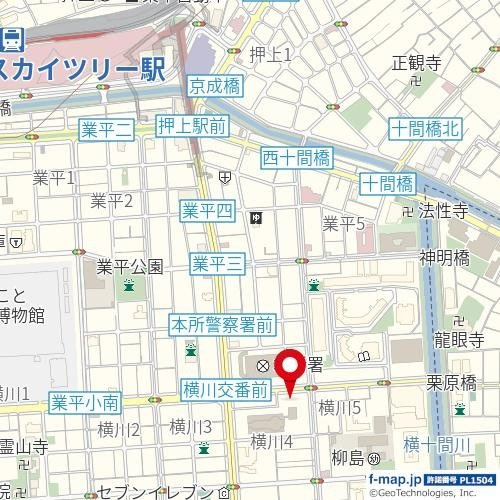 ＥＳ－Ｇｒａｎｄｅ錦糸町の地図