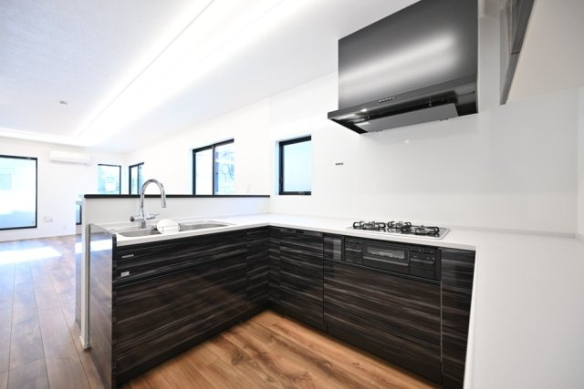 大田区南千束３丁目戸建　１号棟のキッチン|お料理しやすいキッチンです