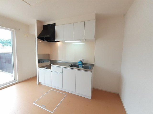 リシェス　Ｃのキッチン|きれいなキッチンです