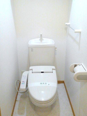 フォースロードＢのトイレ|落ち着いたトイレです