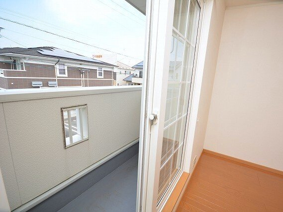 プロムナード唐津Ａのバルコニー|広々としたバルコニーです