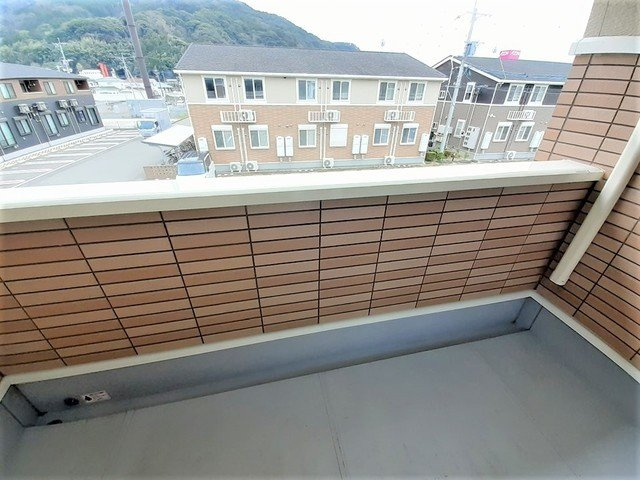 ＪｏｕＨｏｐｅⅤ　Ｆのバルコニー|陽当たり良好なバルコニーです