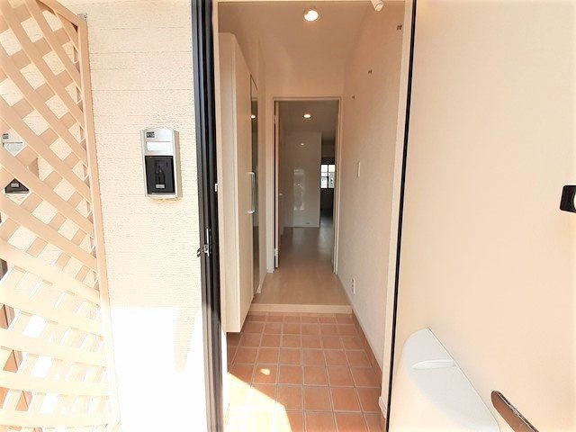 ピンズ原Ⅲの玄関|毎日通る玄関はこちらです