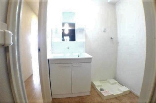 リバーサイド　コッティ　Ⅱの洗面所|使いやすい洗面所です