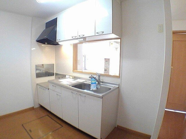 クレマチスＡのキッチン|きれいなキッチンです