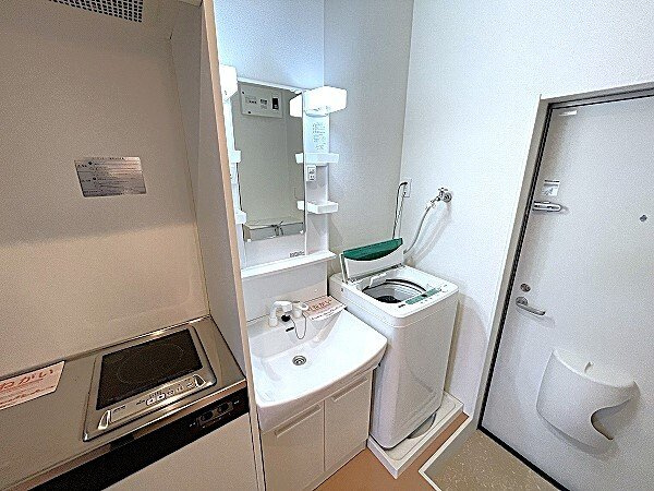 ベルグランデ和多田の洗面所|コンパクトで使いやすい洗面所