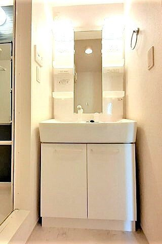 ナチュラル　フラットの洗面所|洗面所です