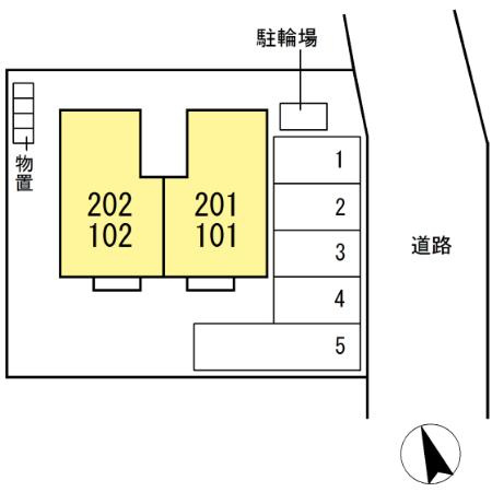 フィーノⅡの区画図